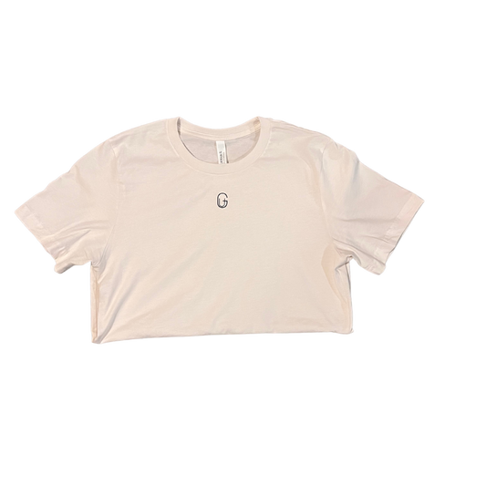 GU Vintage White Short Sleeve T-Shirt