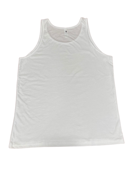 Ephesians 4:16 White Tank Top