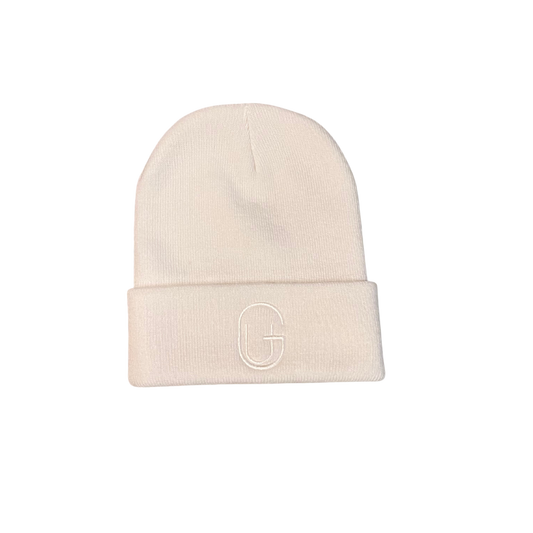 GU White Stocking Hat