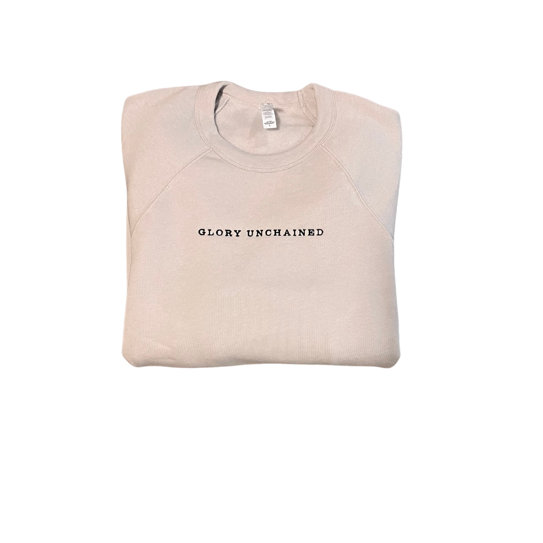 Glory Unchained Heather Dust Crew Neck