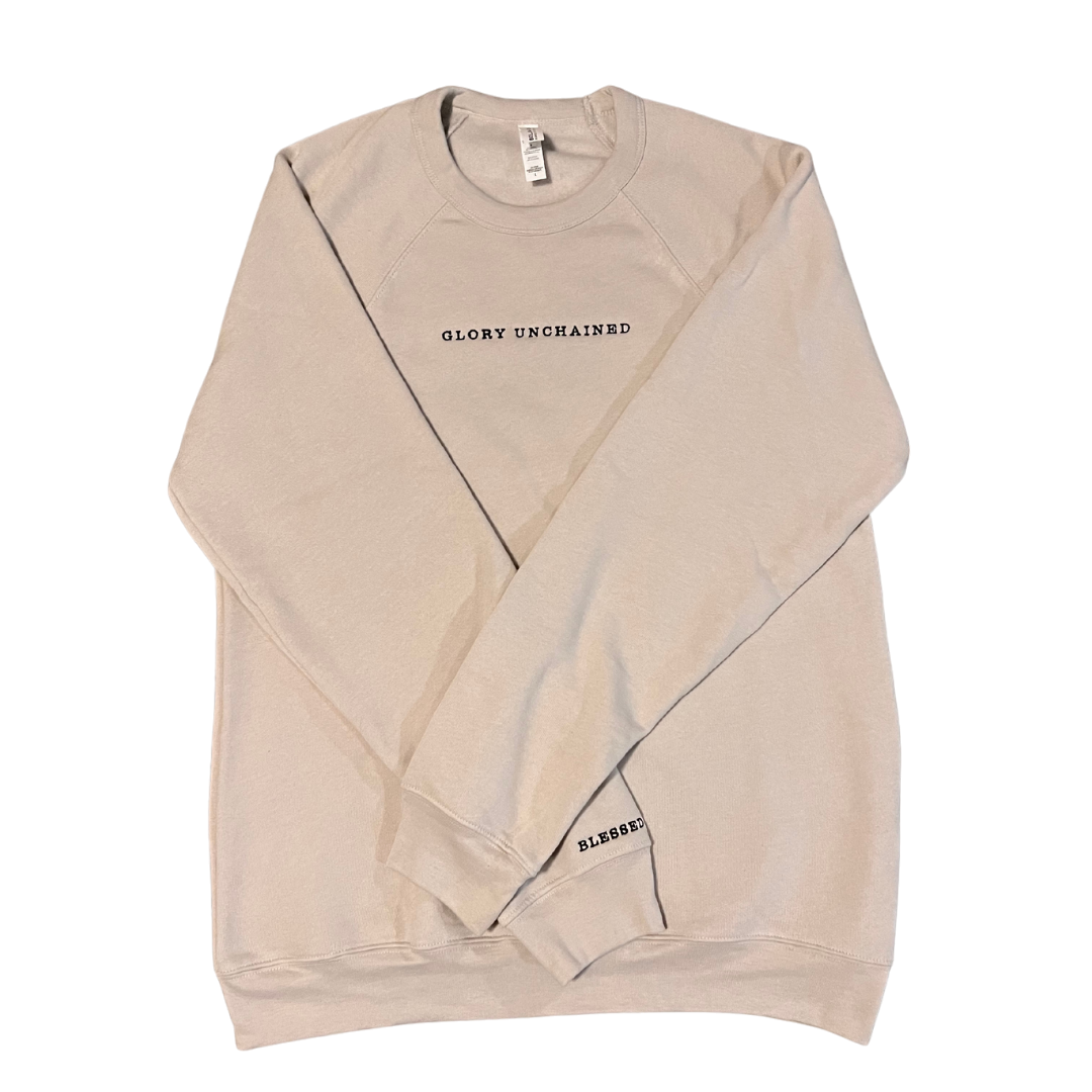 Glory Unchained Heather Dust Crew Neck